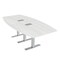 Skutchi Designs 45 in W, 96 in L, 29 in H, Engineered Wood Top, White HAR-BOT-46x93-T-ELEC-WHITECYPRESS - alternate 1
